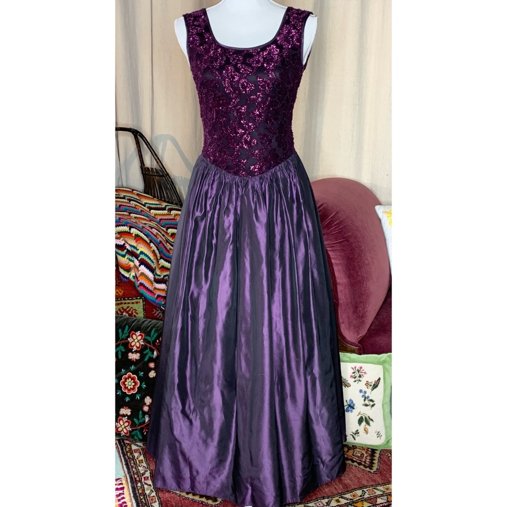 90s J M Gunne Sax Gown